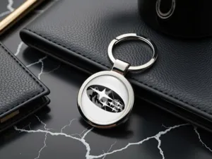 Subaru Portachiavi Uomo Pro Max Acciaio Minimal